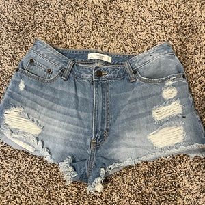 Abercrombie and Fitch denim shorts